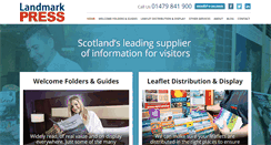 Desktop Screenshot of landmark-press.com